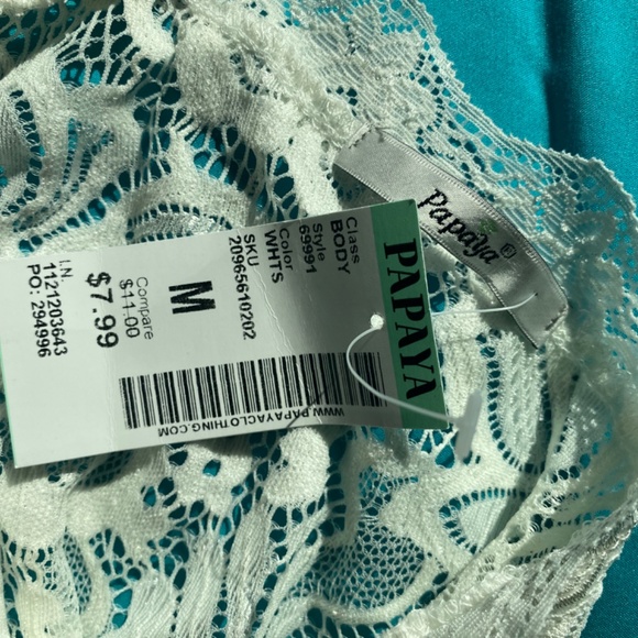 Papaya Lace Bodysuit - Picture 2 of 2